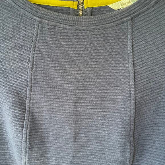 Boden Ribbed Blue Size 6 zipper Sweater - Picture 5 of 9
